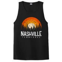 Nashville Tennessee Retro Style 80s PosiCharge Competitor Tank