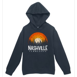 Nashville Tennessee Retro Style 80s Urban Pullover Hoodie