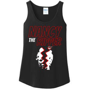 Nancy The Ripper Ripped Trump Speech Manifesto Of Mistruths Ladies Essential Tank