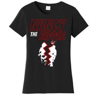 Nancy The Ripper Ripped Trump Speech Manifesto Of Mistruths Women's T-Shirt