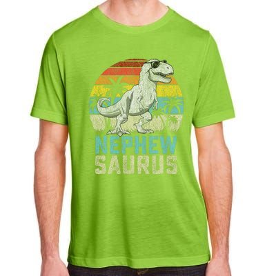 Nephewsaurus T Rex Dinosaur Nephew Saurus FatherS Family Adult ChromaSoft Performance T-Shirt