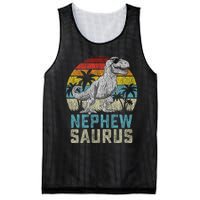 Nephewsaurus T Rex Dinosaur Nephew Saurus FatherS Family Mesh Reversible Basketball Jersey Tank