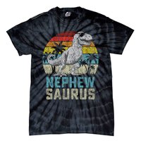 Nephewsaurus T Rex Dinosaur Nephew Saurus FatherS Family Tie-Dye T-Shirt