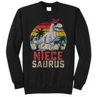 Niecesaurus T Rex Dinosaur Niece Saurus MotherS Family Sweatshirt