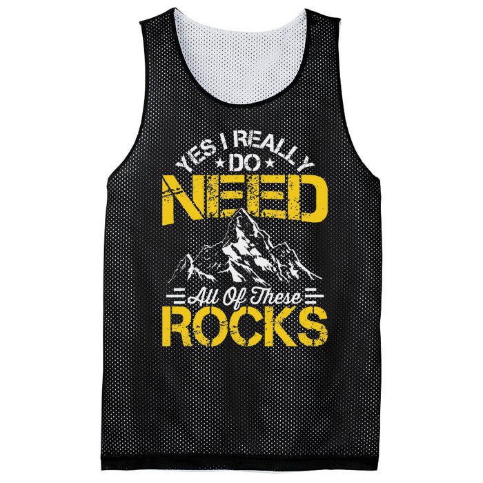 Need These Rocks Geology Lover Expert Geologist Mesh Reversible Basketball Jersey Tank