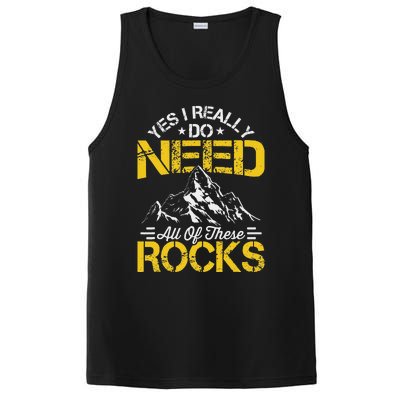 Need These Rocks Geology Lover Expert Geologist PosiCharge Competitor Tank