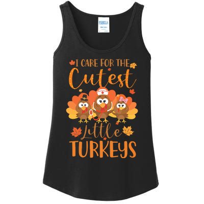 Nurse Turkey Sweatshirt Fall Nurse Gift Thanksgiving Nurse Ladies Essential Tank