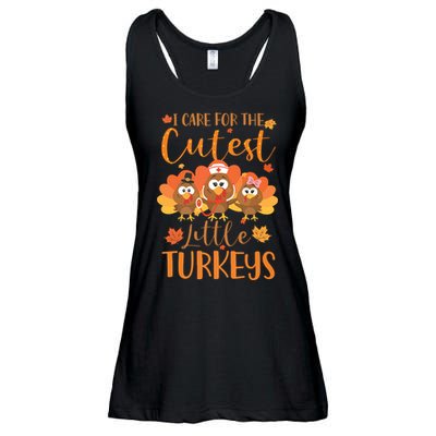 Nurse Turkey Sweatshirt Fall Nurse Gift Thanksgiving Nurse Ladies Essential Flowy Tank