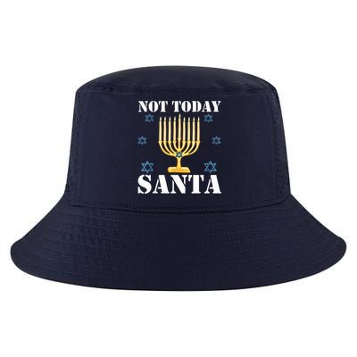 Not Today Santa Jewish Holiday Festival Funny Hanukkah Cool Comfort Performance Bucket Hat