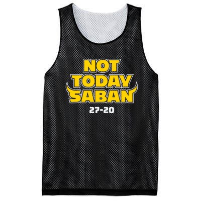 Not Today Saban 27 20 Mesh Reversible Basketball Jersey Tank