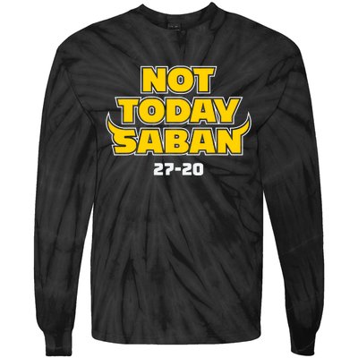 Not Today Saban 27 20 Tie-Dye Long Sleeve Shirt