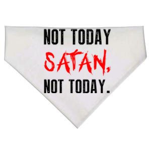 Not Today Satan USA-Made Doggie Bandana