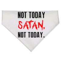 Not Today Satan USA-Made Doggie Bandana