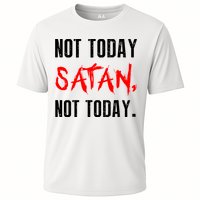 Not Today Satan Cooling Performance Crew T-Shirt