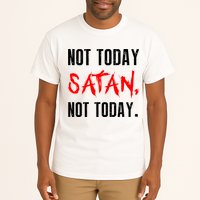 Not Today Satan Tall T-Shirt