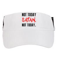 Not Today Satan Adult Drive Performance Visor