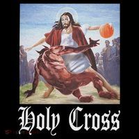 Not Today Satan Jesus Crossover Basketball Holy Cross 7-Panel Snapback Hat