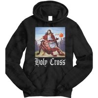 Not Today Satan Jesus Crossover Basketball Holy Cross Tie Dye Hoodie