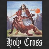 Not Today Satan Jesus Crossover Basketball Holy Cross Adult Drive Performance Visor