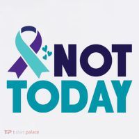 Not Today Suicide Prevention Ribbon Cool Comfort Performance Bucket Hat