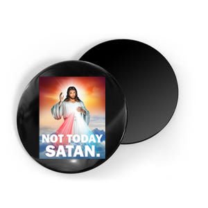 Not Today Satan Jesus Christ Christian Christianity Catholic Magnet