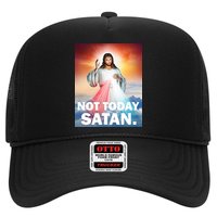 Not Today Satan Jesus Christ Christian Christianity Catholic Trucker Hat
