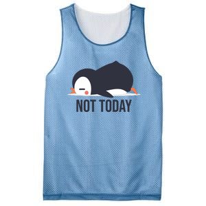 Not Today Seabird Funny Cute Mesh Reversible Basketball Jersey Tank