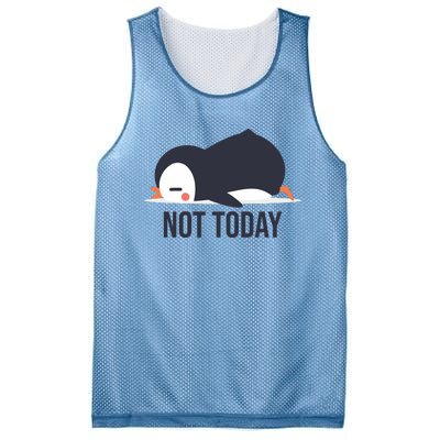 Not Today Seabird Funny Cute Mesh Reversible Basketball Jersey Tank