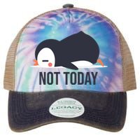 Not Today Seabird Funny Cute Legacy Tie Dye Trucker Hat