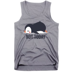 Not Today Seabird Funny Cute Tank Top