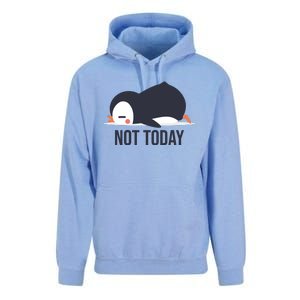 Not Today Seabird Funny Cute Unisex Surf Hoodie