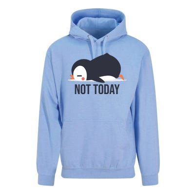 Not Today Seabird Funny Cute Unisex Surf Hoodie