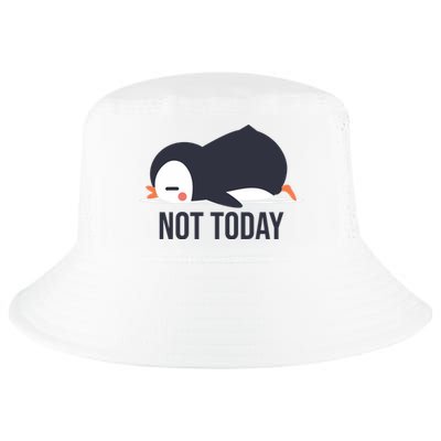 Not Today Seabird Funny Cute Cool Comfort Performance Bucket Hat