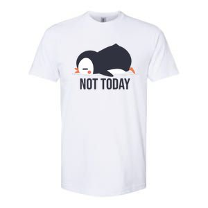 Not Today Seabird Funny Cute Softstyle CVC T-Shirt