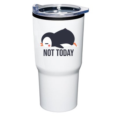 Not Today Seabird Funny Cute Tumbler