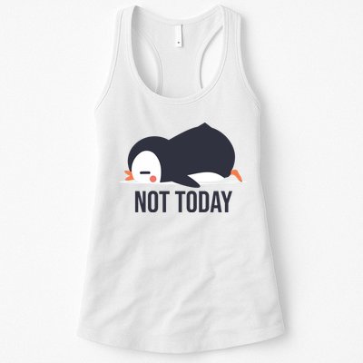 Not Today Seabird Funny Cute Womens Tank Top