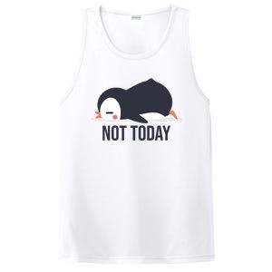 Not Today Seabird Funny Cute PosiCharge Competitor Tank