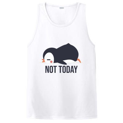 Not Today Seabird Funny Cute PosiCharge Competitor Tank