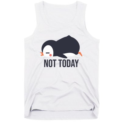 Not Today Seabird Funny Cute Tank Top