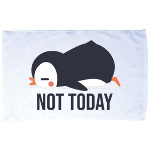 Not Today Seabird Funny Cute Microfiber Hand Towel