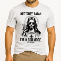 Not Today Satan I’M In God Mode Funny Jesus Meme Performance Shirt