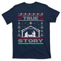 Nativity True Story Christmas T-Shirt