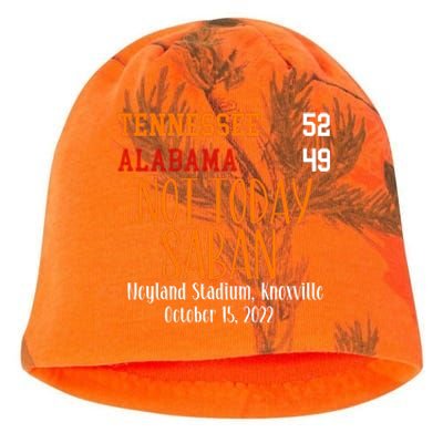 Not Today Saban Tennessee Sport Gameday Winner Tennessee Football Champion Kati - Camo Knit Beanie