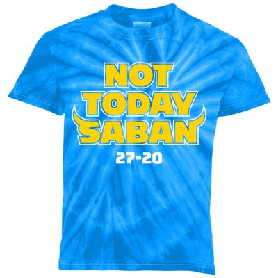 Not Today Saban 27 20 Kids Tie-Dye T-Shirt