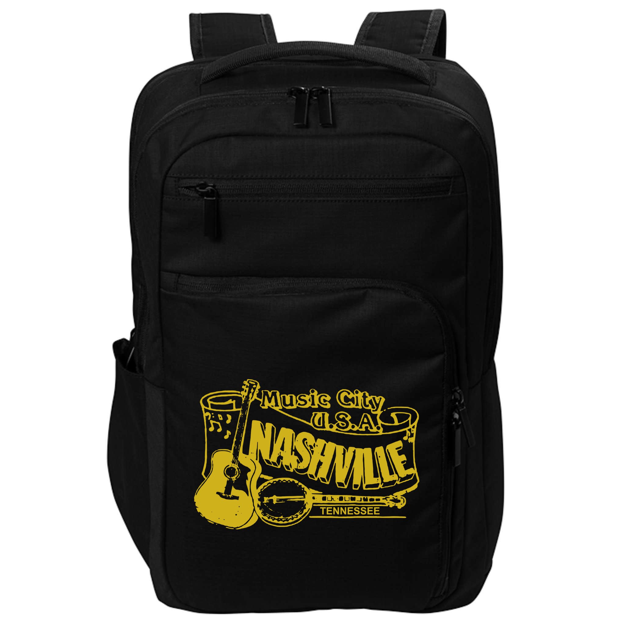 Nashville T Shirt Vintage Country Impact Tech Backpack