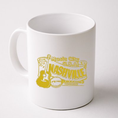 Nashville T Shirt Vintage Country Coffee Mug