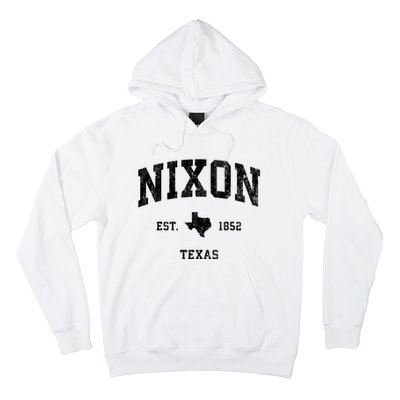 Nixon Texas Tx Vintage Established Athletic Sports Design Hoodie