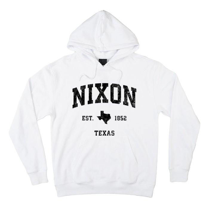 Nixon Texas Tx Vintage Established Athletic Sports Design Hoodie