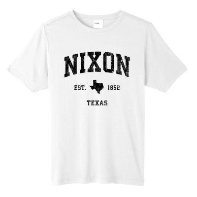 Nixon Texas Tx Vintage Established Athletic Sports Design Tall Fusion ChromaSoft Performance T-Shirt