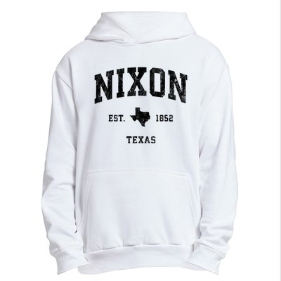 Nixon Texas Tx Vintage Established Athletic Sports Design Urban Pullover Hoodie